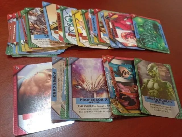 Lote cartas Marvel CCG Recharge Vs System e X-Men 2006 excelente  - Foto 3