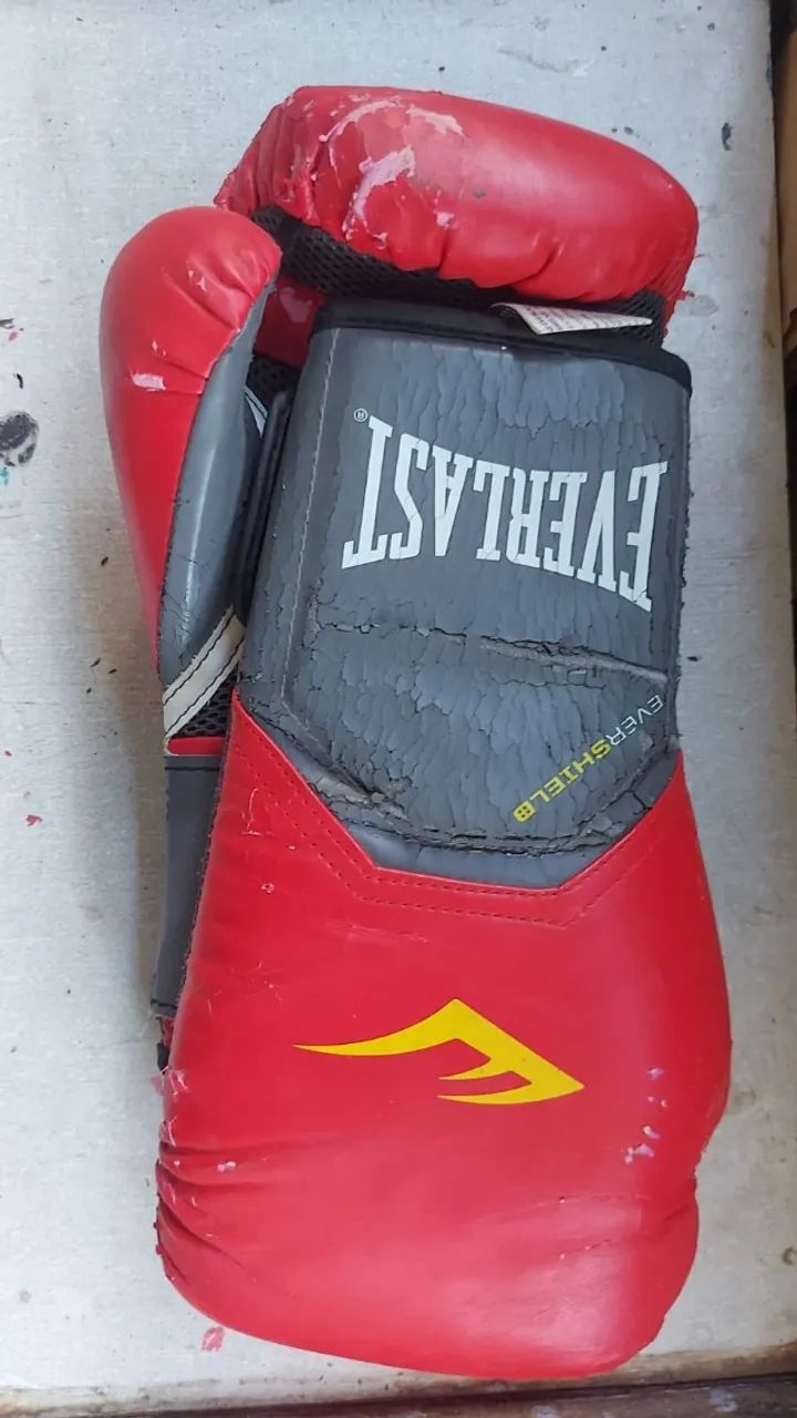 Luva Vermelha Everlast