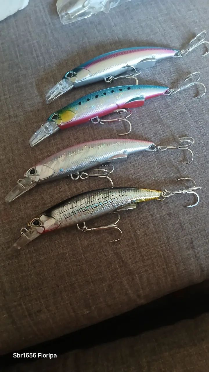 Isca de Pesca Artificial 90mm 40g p/anchovas - Foto 4
