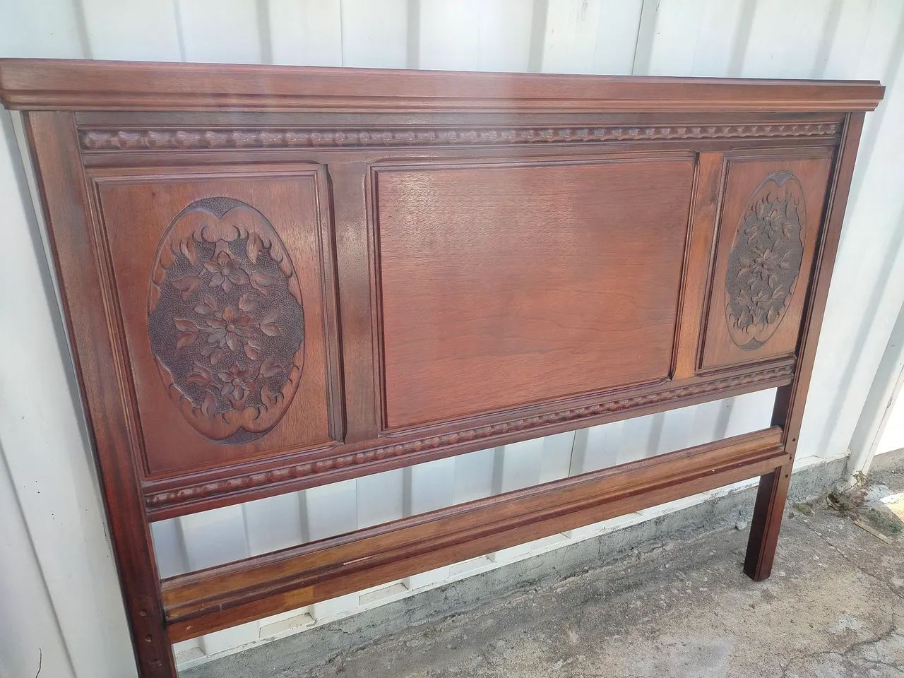 Cabeceira de Madeira Casal Antiga  - Foto 2