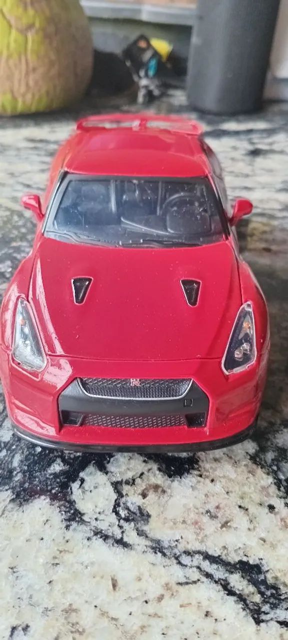 Miniatura JADA NISSAN Skyline R35 GTR  vermelho 1/24 - Foto 3