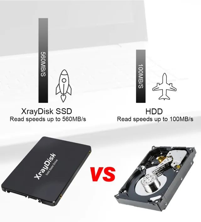 SSD Sata 512GB XrayDisk 2.5 - Foto 3