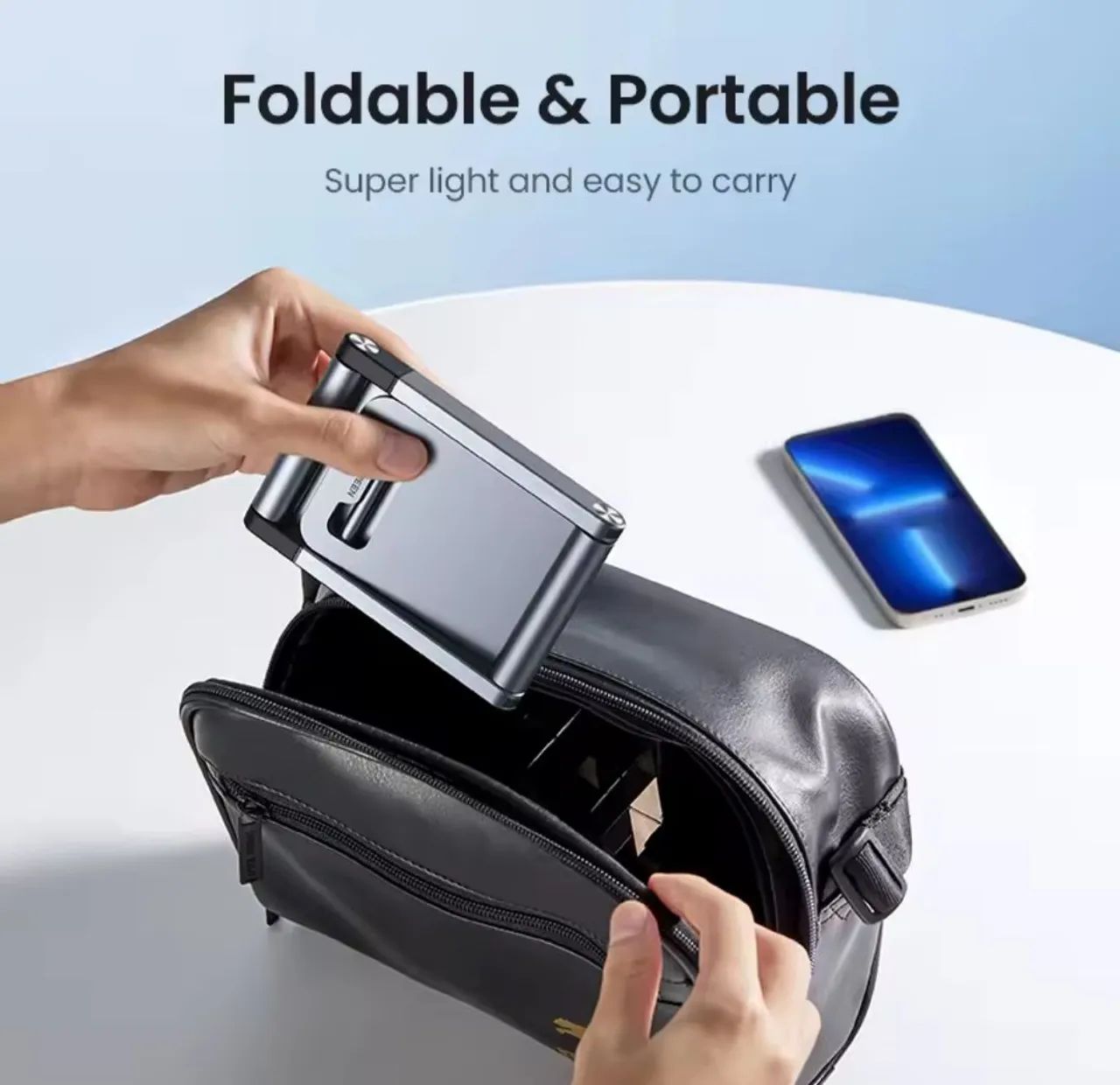 Suporte de mesa para Celular Dobrável Ugreen Metal - Foto 4