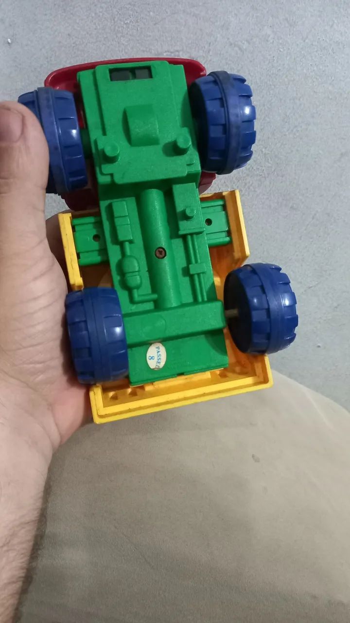 Caminhão de Bombeiros de Brinquedo antigo anos 90 - Foto 5