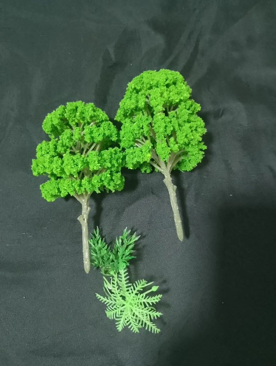 Kit Árvores artificiais para maquete/diorama