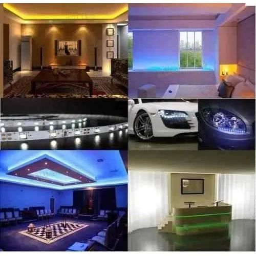 Fita Led 5m Rolo Rgb 5050 + fonte - Foto 5