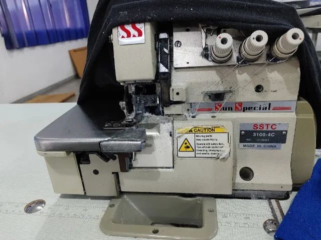 Maquina overloque sun special industrial 