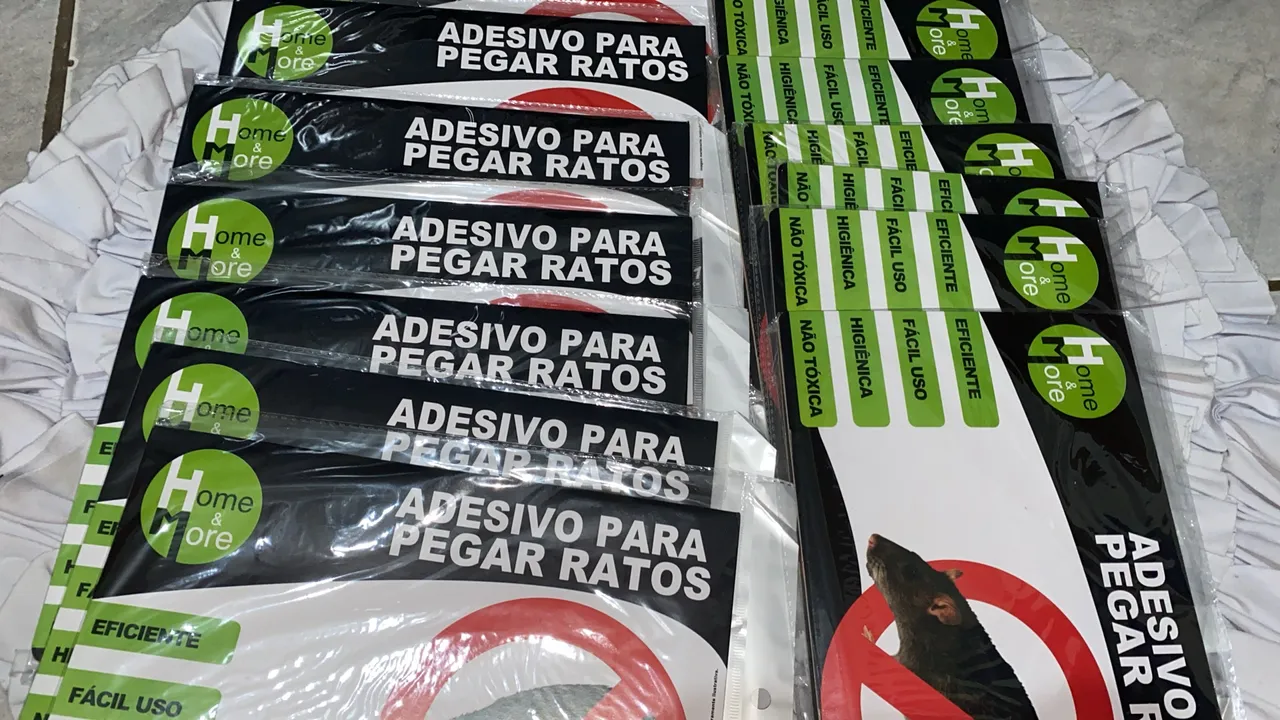 Adesivo para Pegar Ratos - Eficiente e Fácil de Usar
