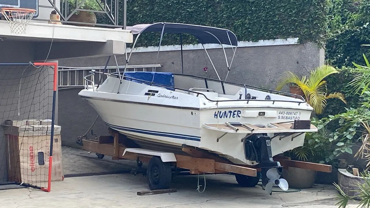 Lancha Carbrasmar 19,5 pés