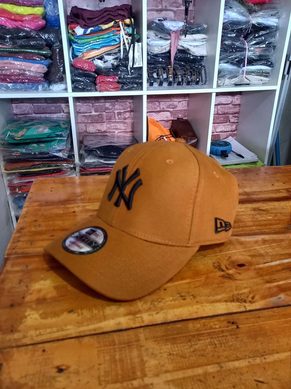 Boné New York Yankees Bege - Foto 4