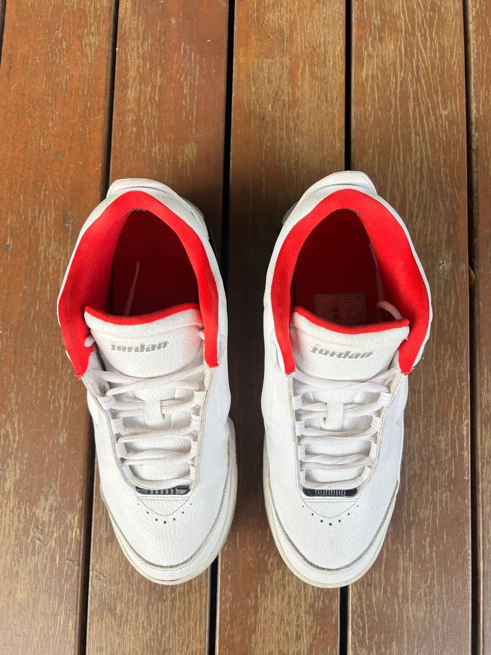 Tênis Air Jordan Big Fund White Silver - Foto 2