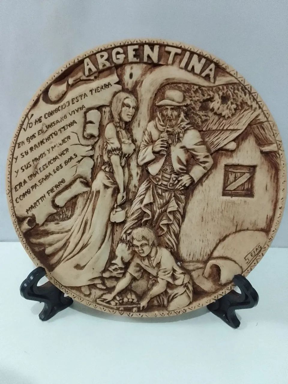 Prato Decorativo Argentina - Foto 2