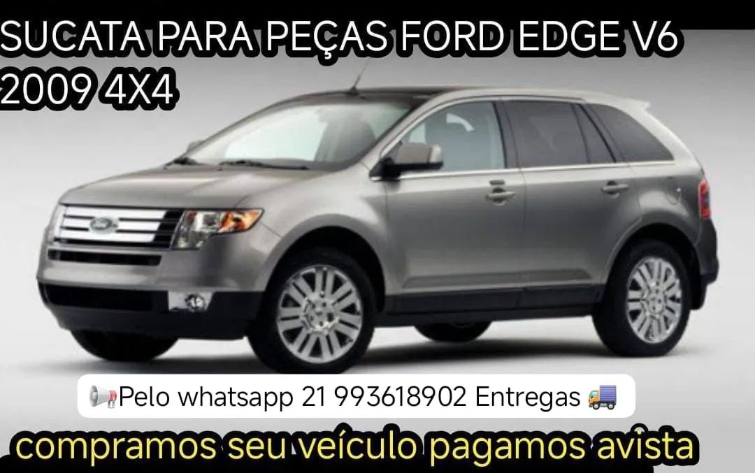 Ford Edge anos modelos , compro seu carro batido atrasado. - Foto 5