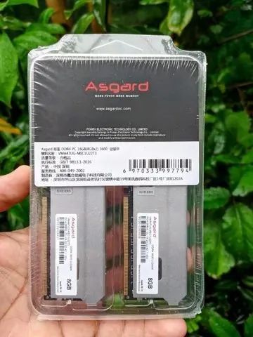 Memória RAM Asgard Freyr 32GB (2x16GB) 3200MHz DDR4 (LACRADO)