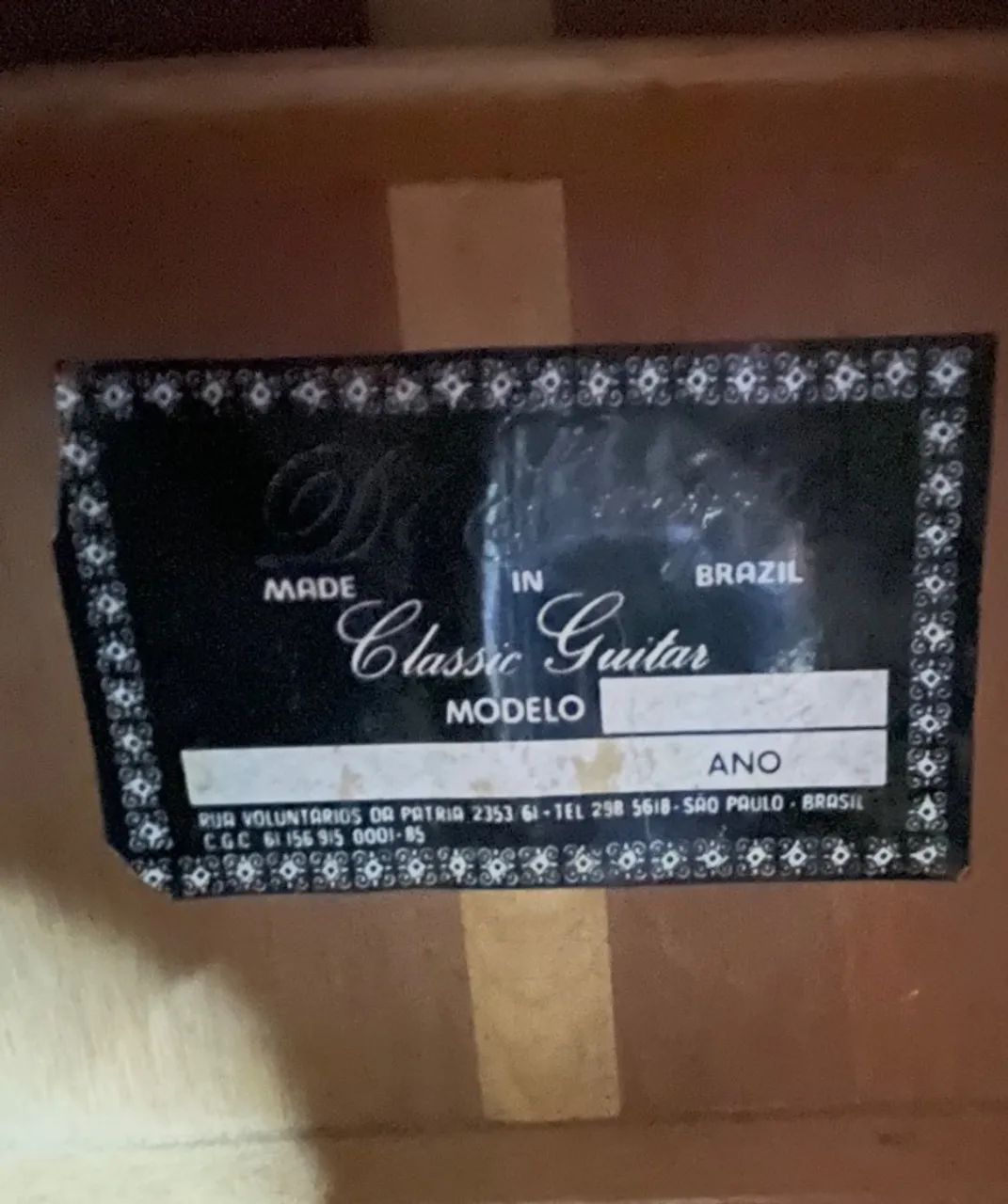 Violão Di Giorgio Master 1980 - Foto 4