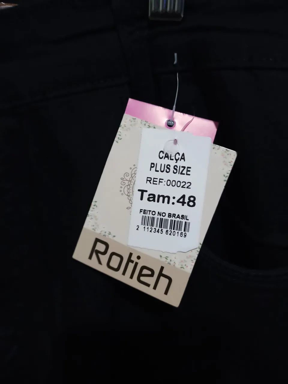 Calça jeans preta - Foto 2