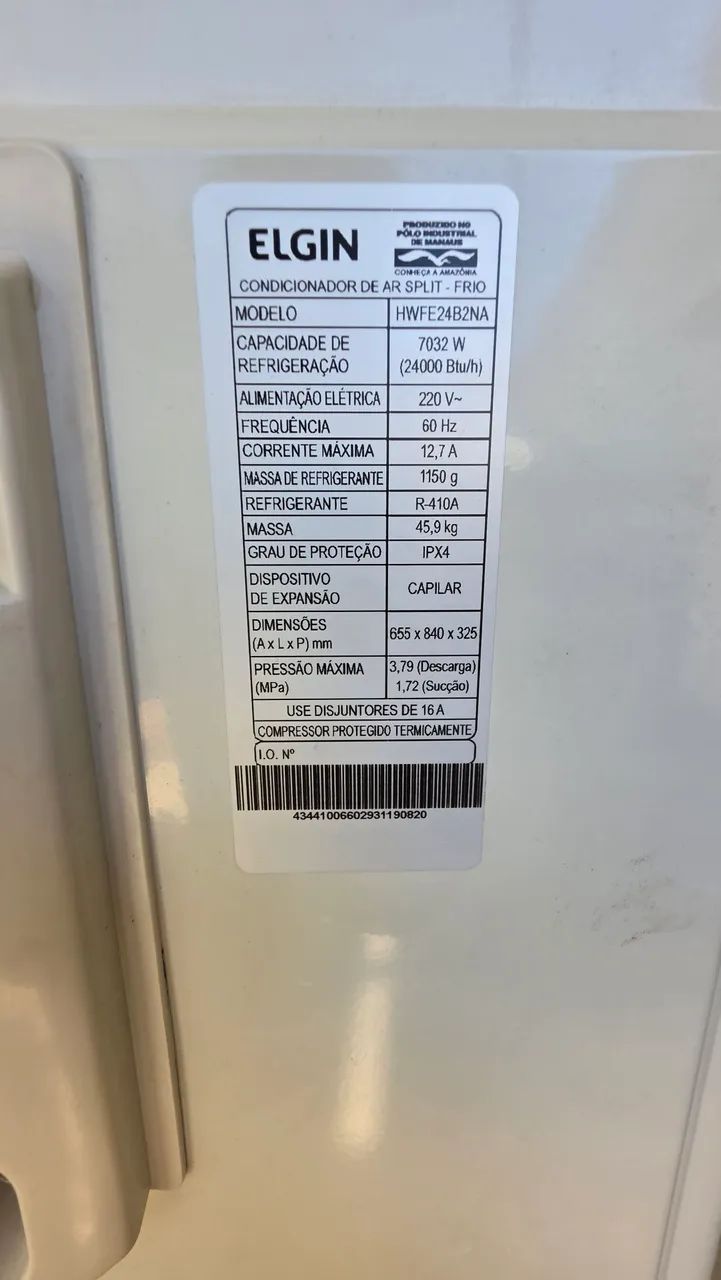 Vende-se Ar condicionado 24.000 Btus - Foto 3
