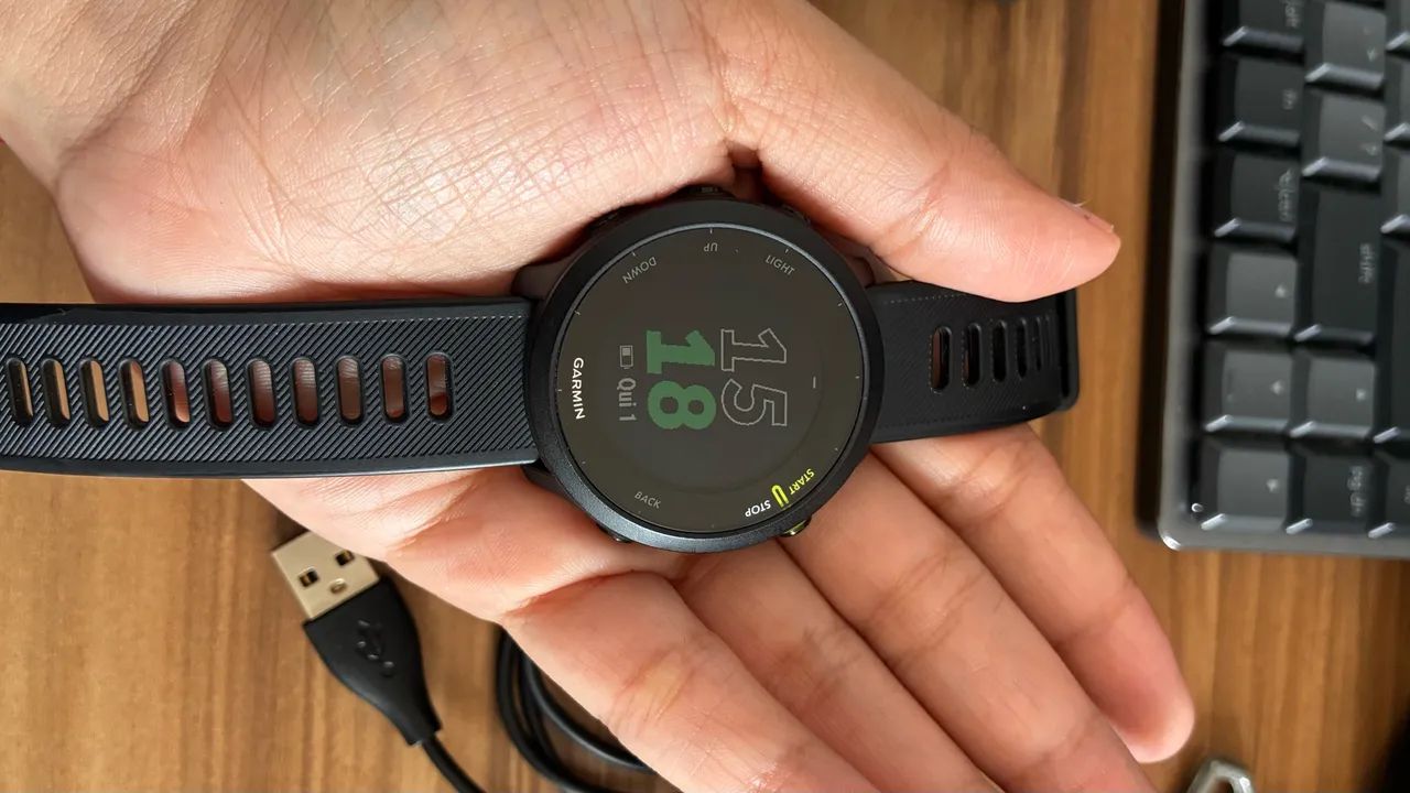 Garmin Forerunner 55 - Preto - Foto 3