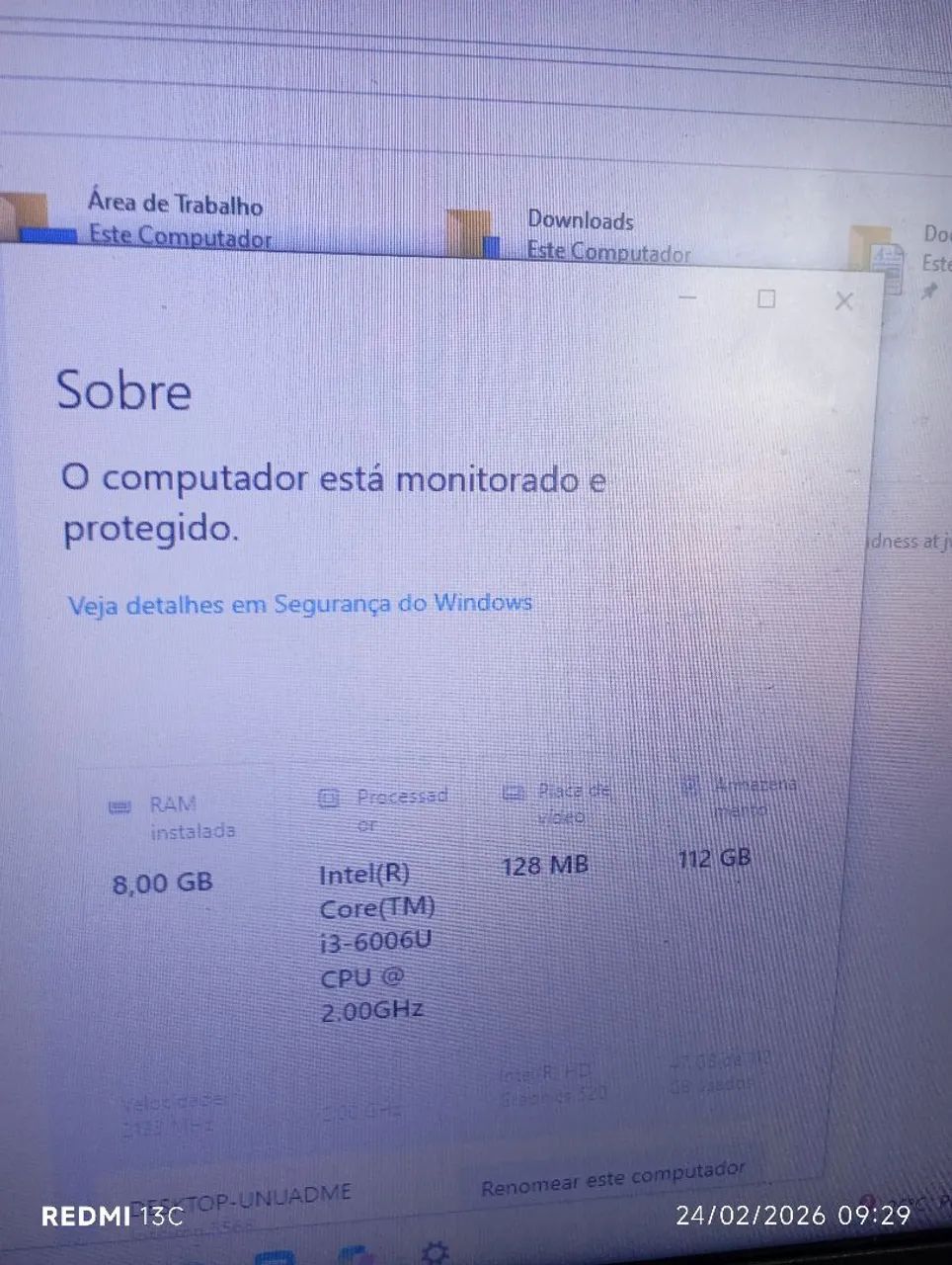 Notebook Dell tudo ok com garantia de 90 dias  - Foto 2