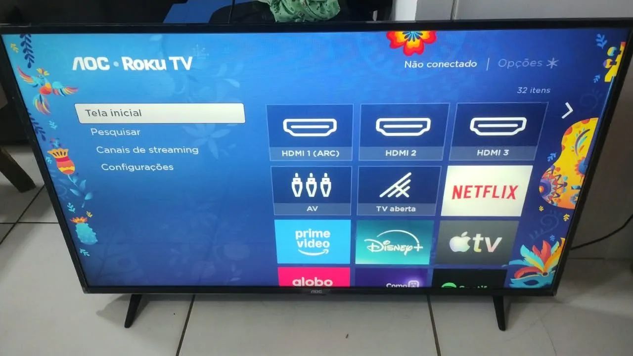 Vendo tv Philco rocu 43 