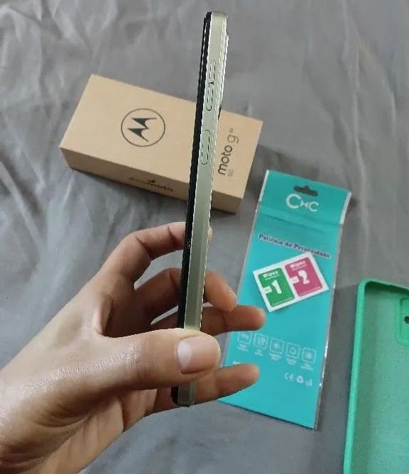 Moto G54 menta 256Gb, 5g, com acessórios  - Foto 4