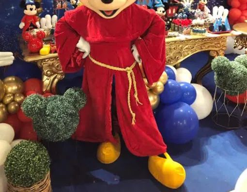Fantasia Pai e filho Mickey feiticeiro