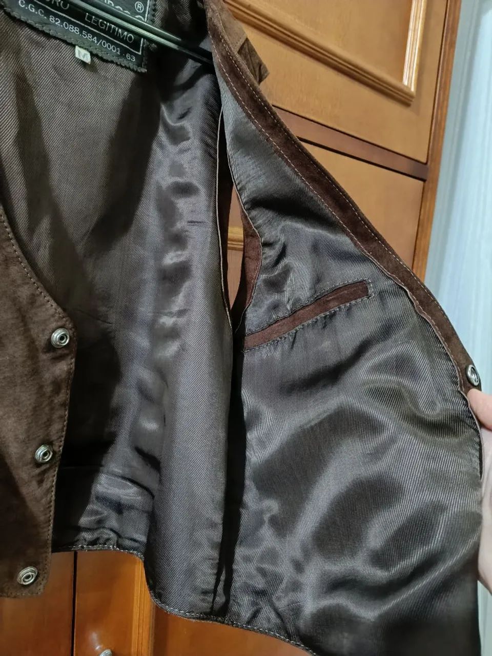 Colete Kalline couro legítimo - Foto 3