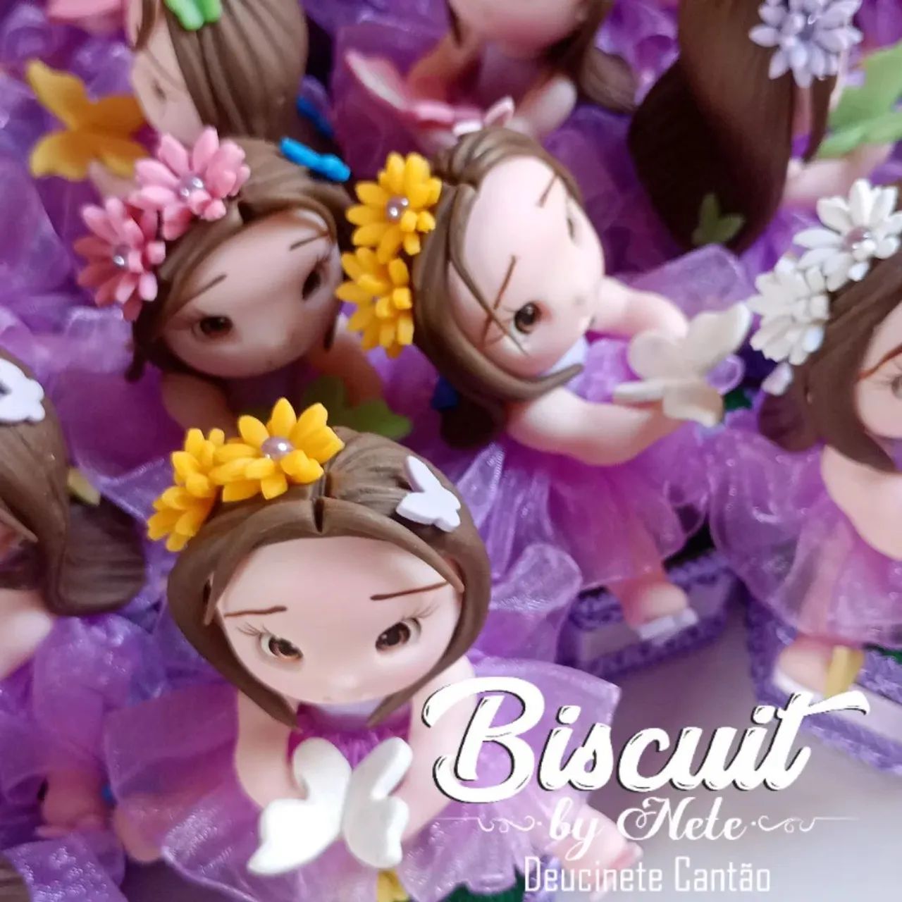 Lembrancinhas de aniversário em Biscuit  - Foto 4