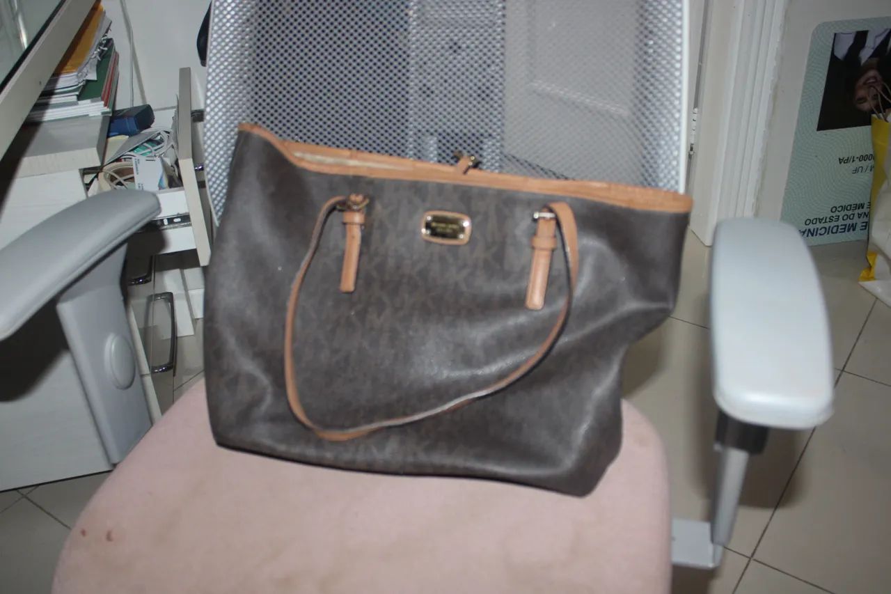 BOLSA MICHAEL KORS MARROM - Foto 3