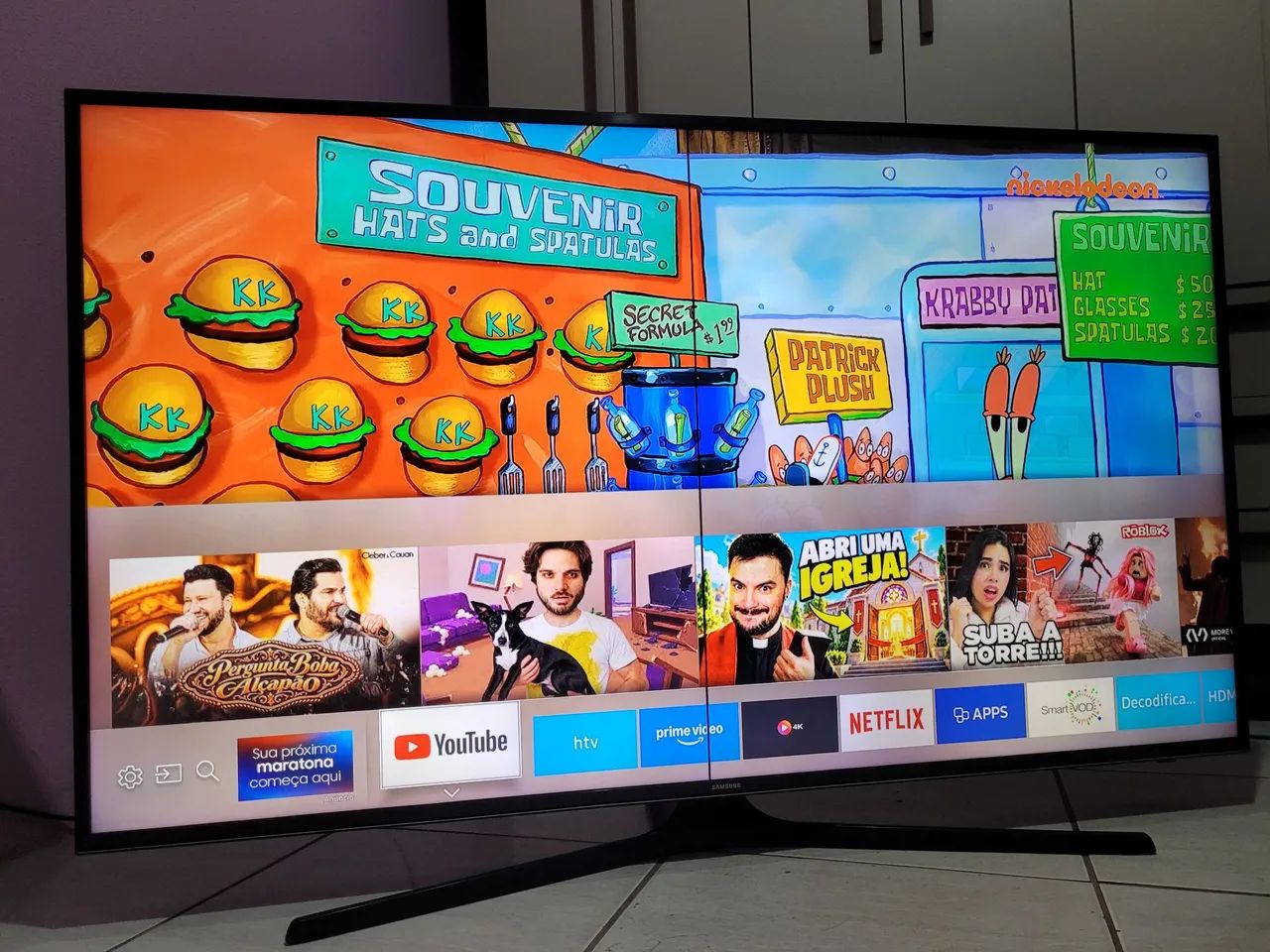 Smart TV Samsung 4K 55"