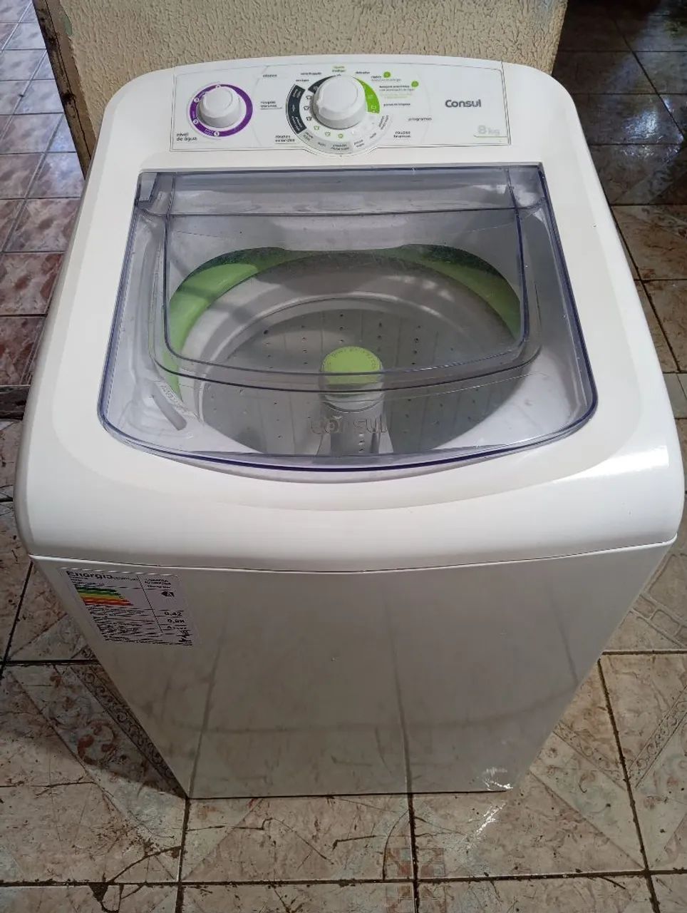 MÁQUINA DE LAVAR CÔNSUL 8KG SEMI NOVA ACEITO CARTÃO DOU GARANTIA FAÇO A ENTREGA 