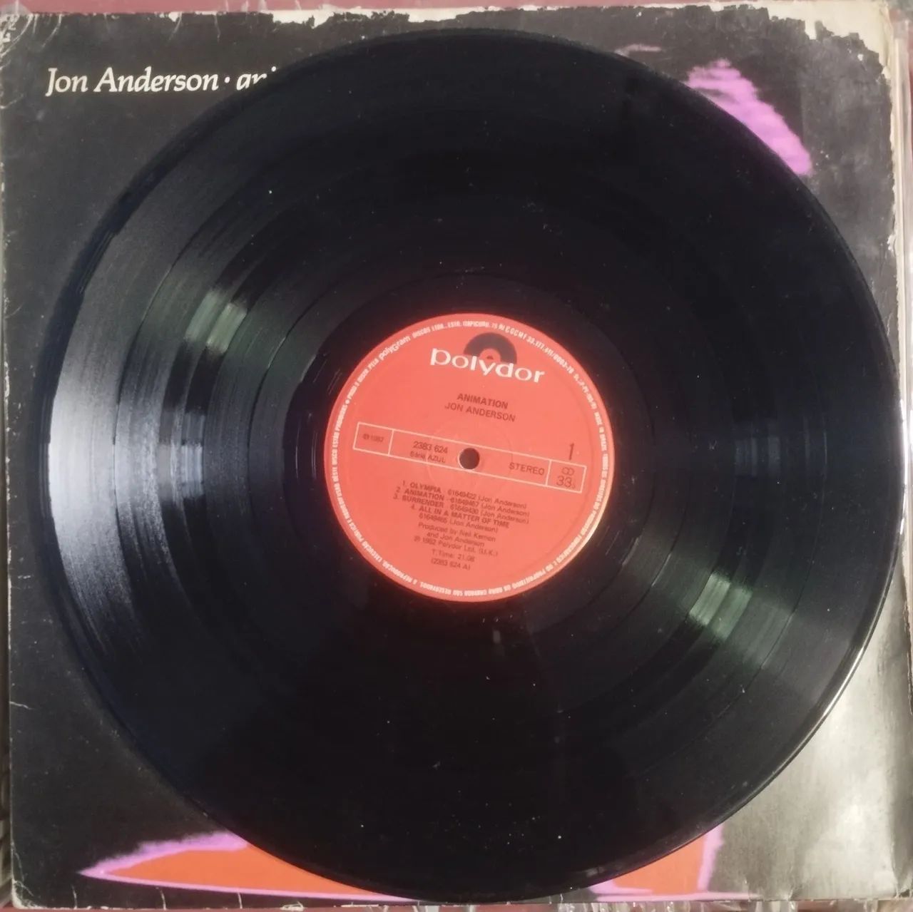 LP John Anderson. (Yes) - Animation 1982 - Foto 2