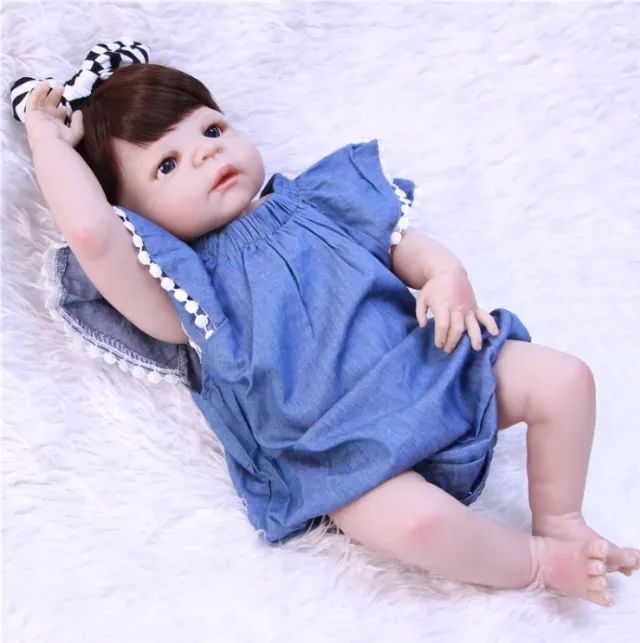 Boneca Realista Reborn Silicone Sofia - Foto 5