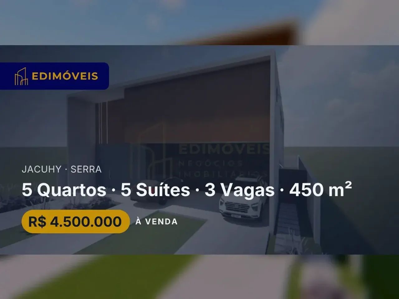 Seu Refúgio em Serra: Mansão com Design Moderno no Alphaville Jacuhy