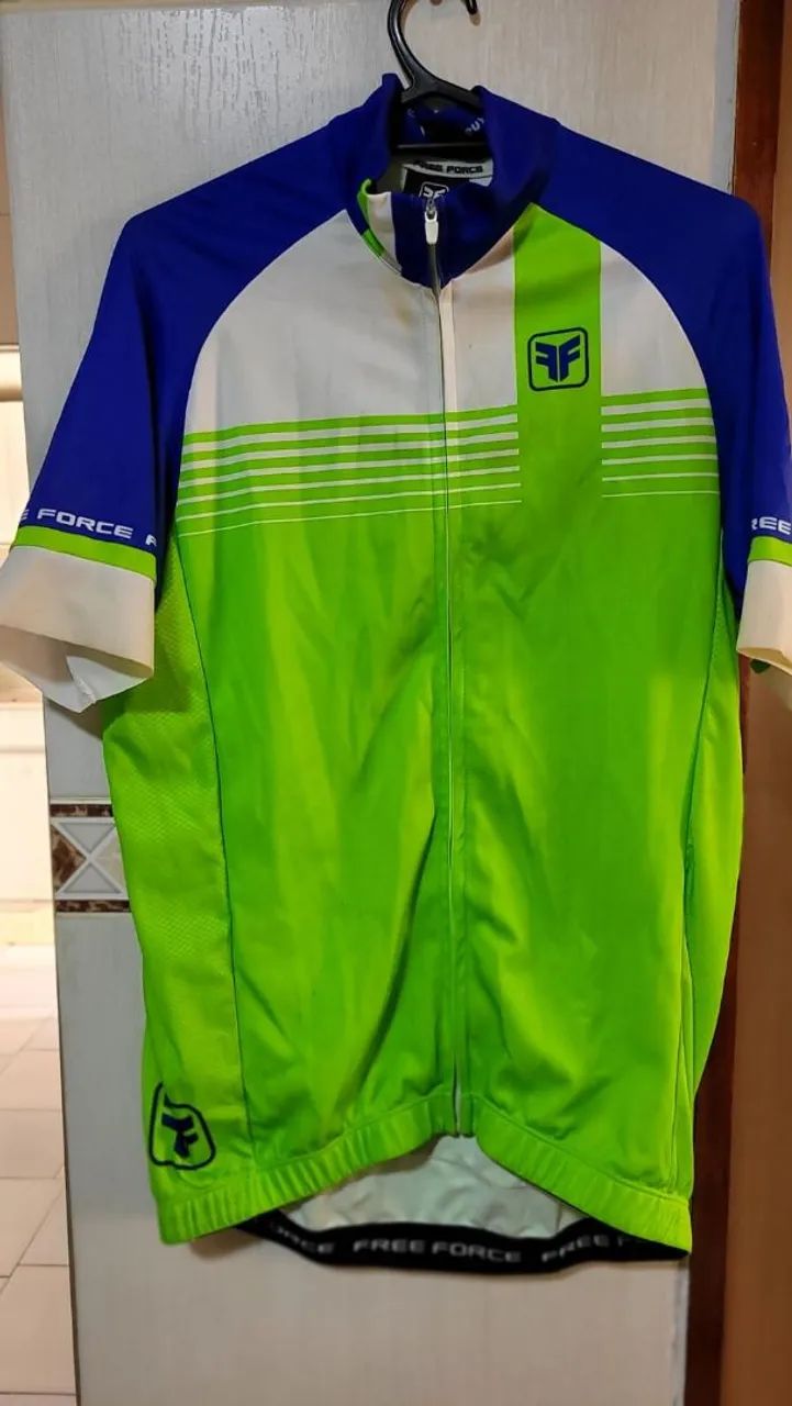Camisa para ciclismo Free force manga curta