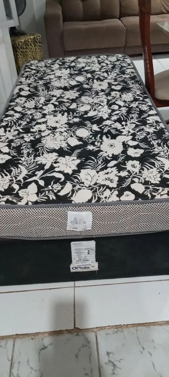 Cama box separado colchão e base - Foto 5