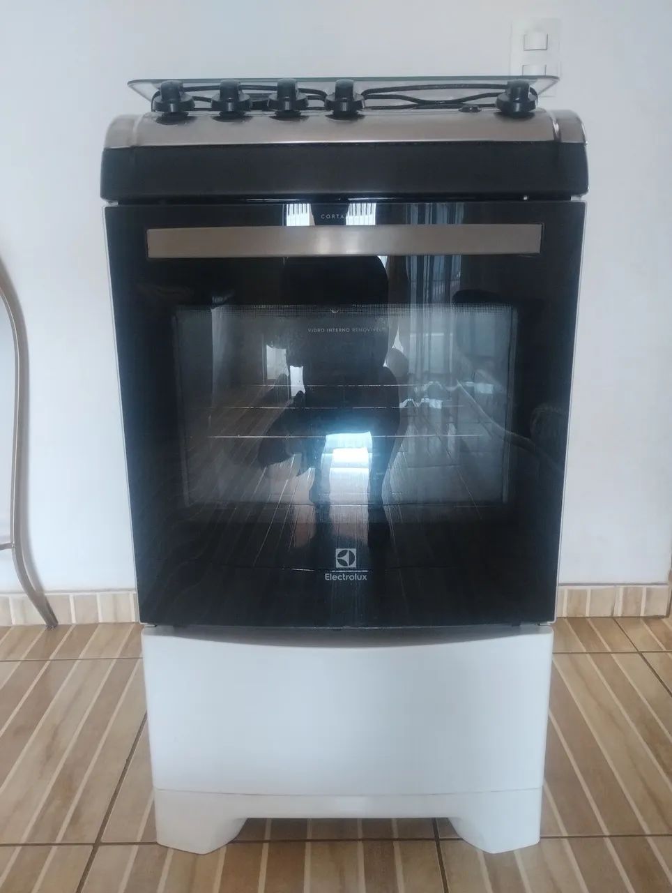 Fogão Eletrolux automático lindo -ENTREGA GRÁTIS  - Foto 2