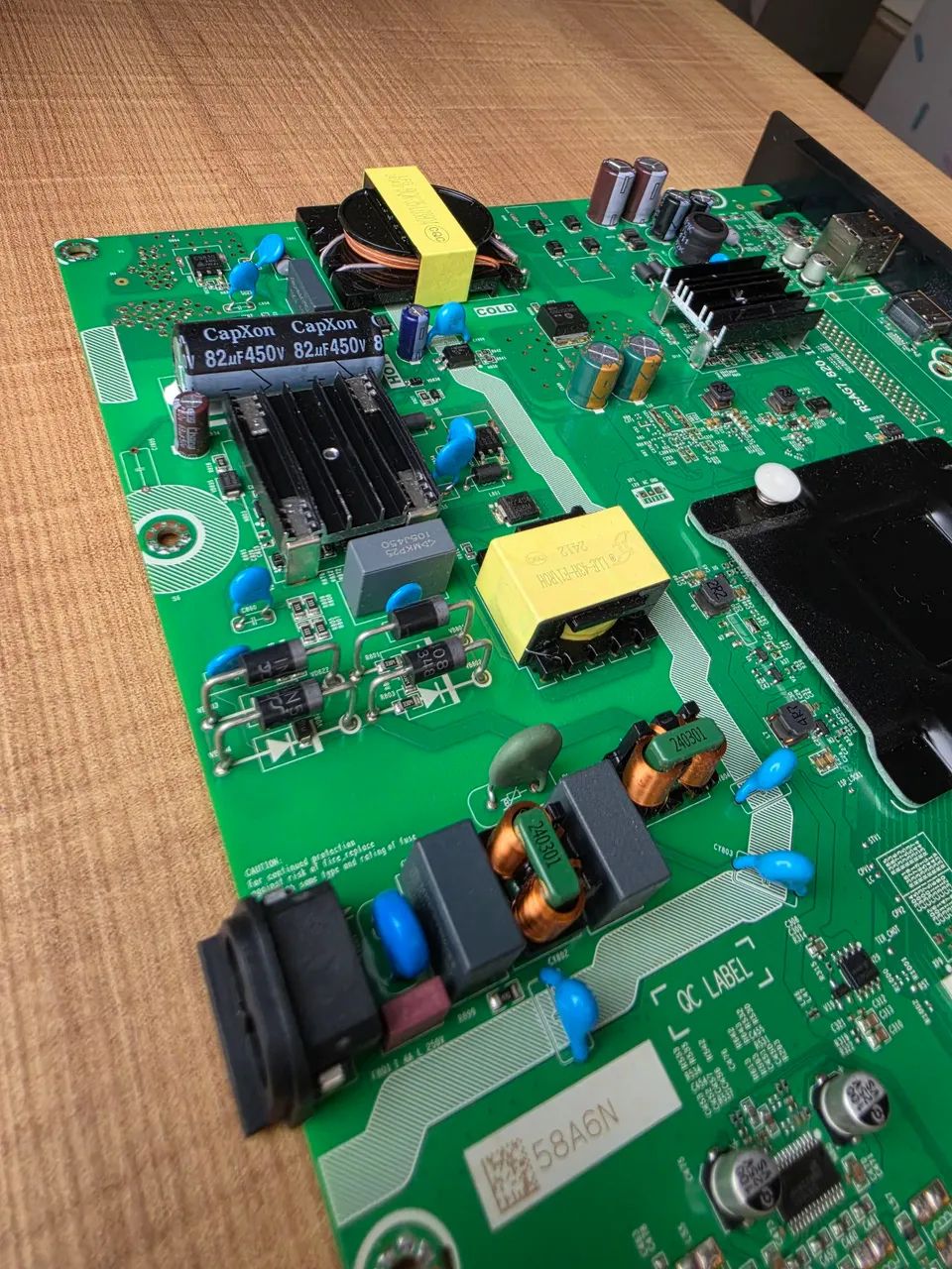 Placa HiSense TV 58A6k + TCOM - Foto 5