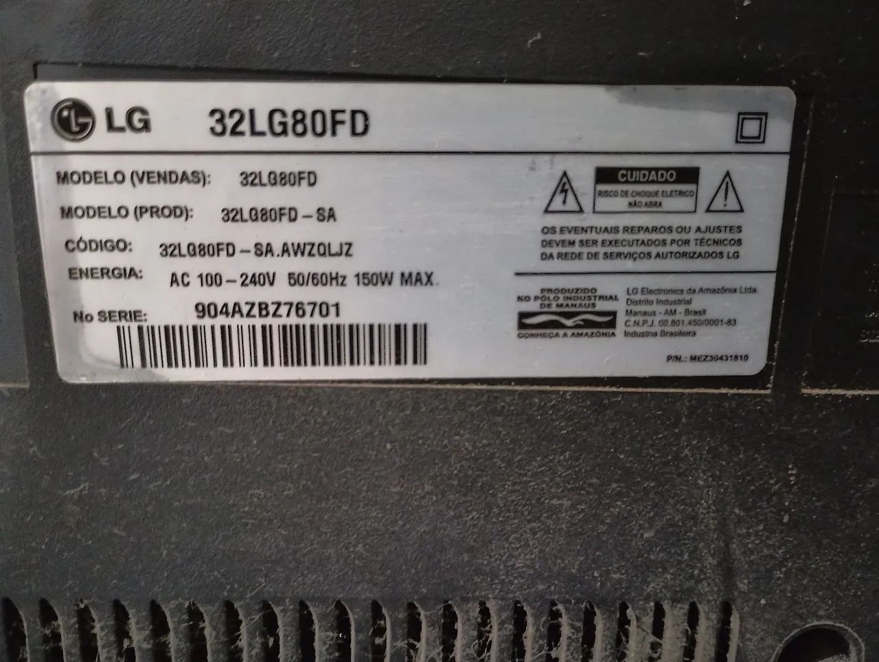 TV LG funcionando com listas - Foto 3