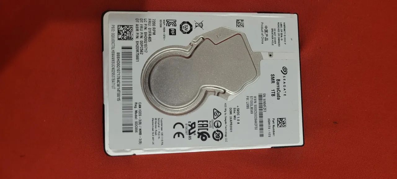 HD Notebook 1TB  - Foto 2