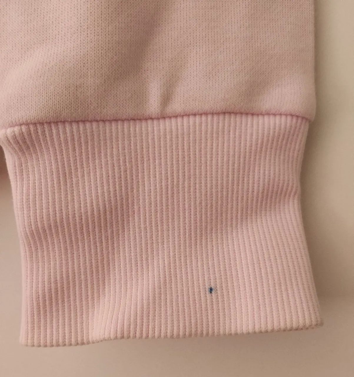 Blusa Moletom Adidas Essential Rosa Claro  - Foto 5