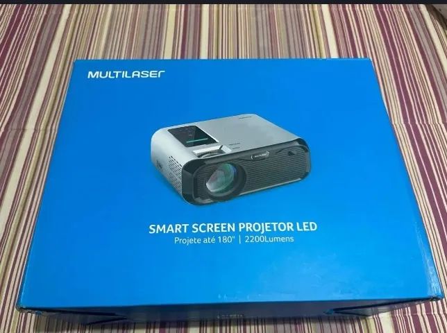 Projetor Smart Screen Linux 2200 Lumens Multilaser Pj003  - Foto 4