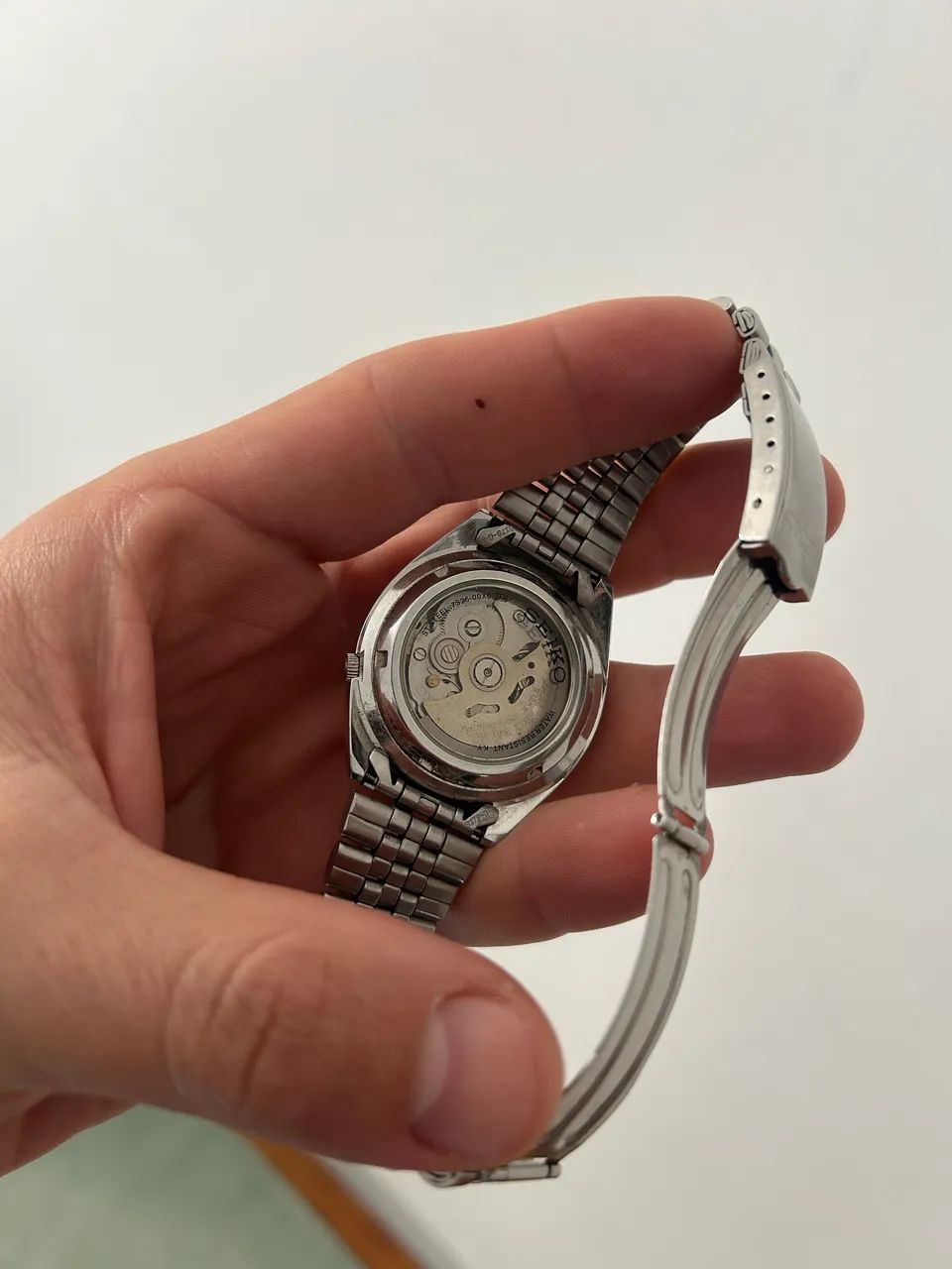 Rel ógio Seiko 5 com calendário - Foto 2