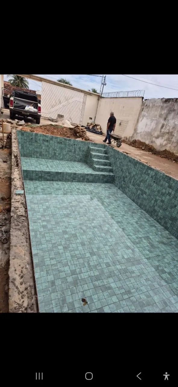 Piscina de Concreto com instalação  - Foto 5