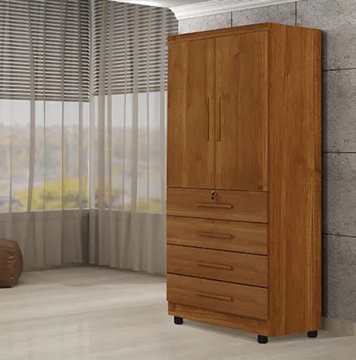 Guarda Roupa Solteiro Maia - Entrega Rápida 
