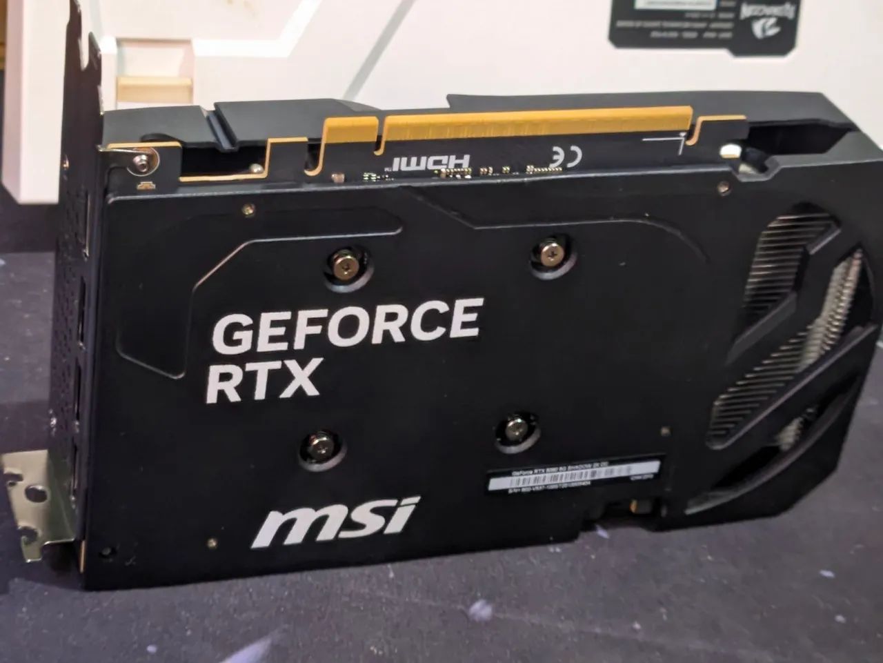 Placa de vídeo RTX 5060 8GB MSI Shadow 2x OC - Foto 5