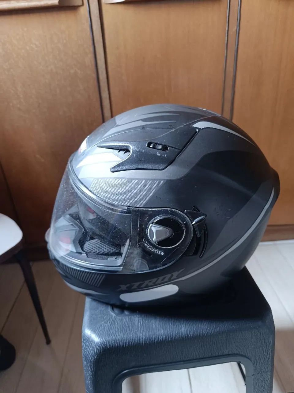 Capacete Xtroy Tam 58 usado - Foto 3