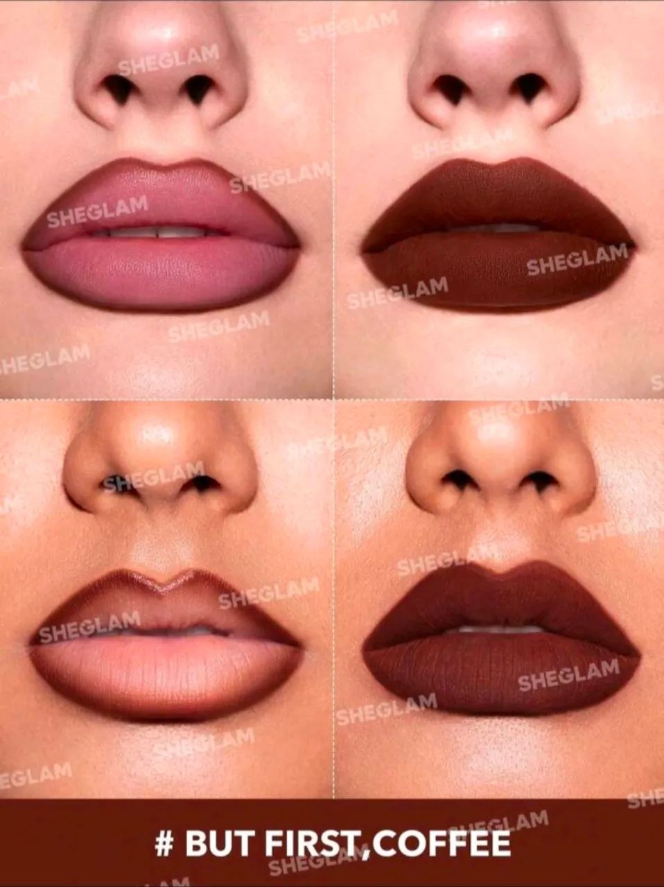 Lápis labial SheGlam - But First, Coffee