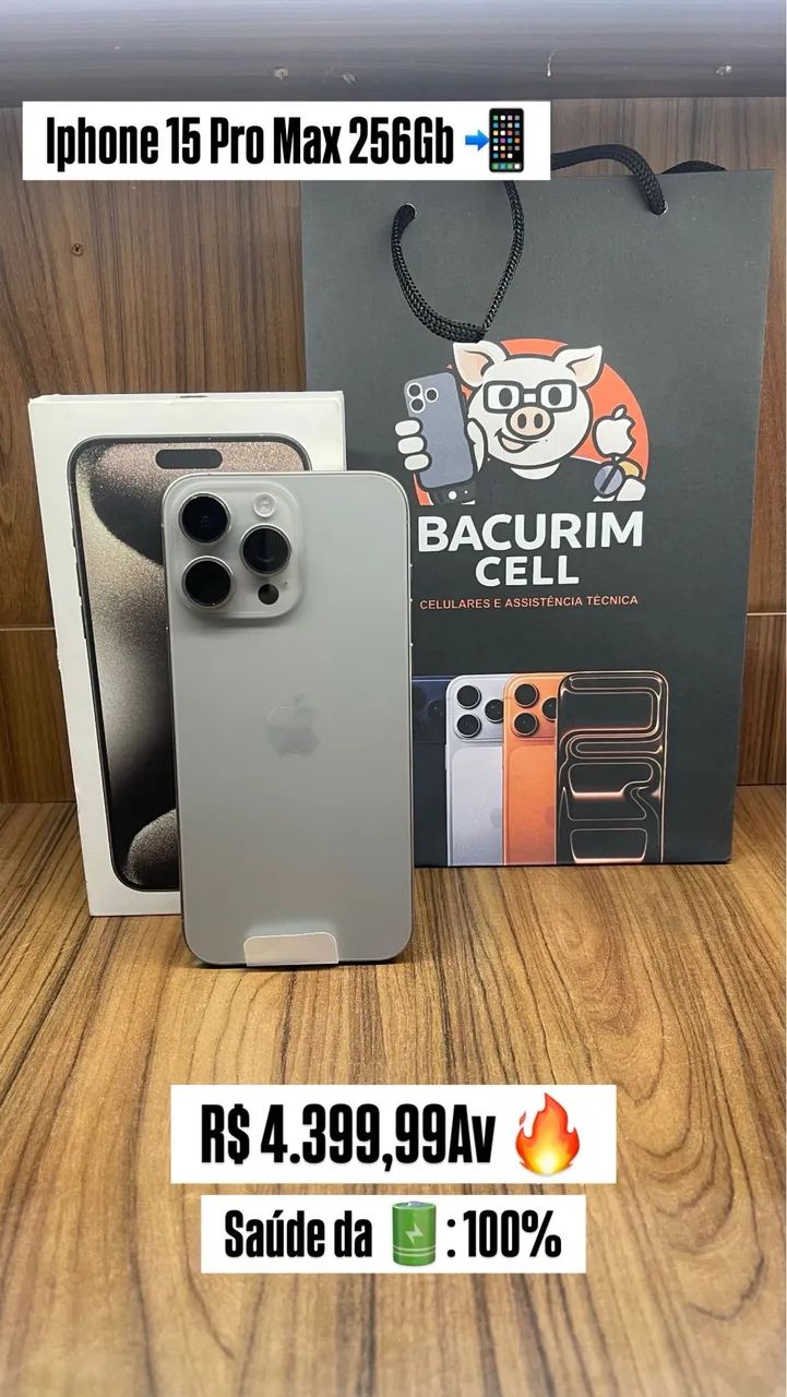 IPHONE 15 PRO MAX 256GB