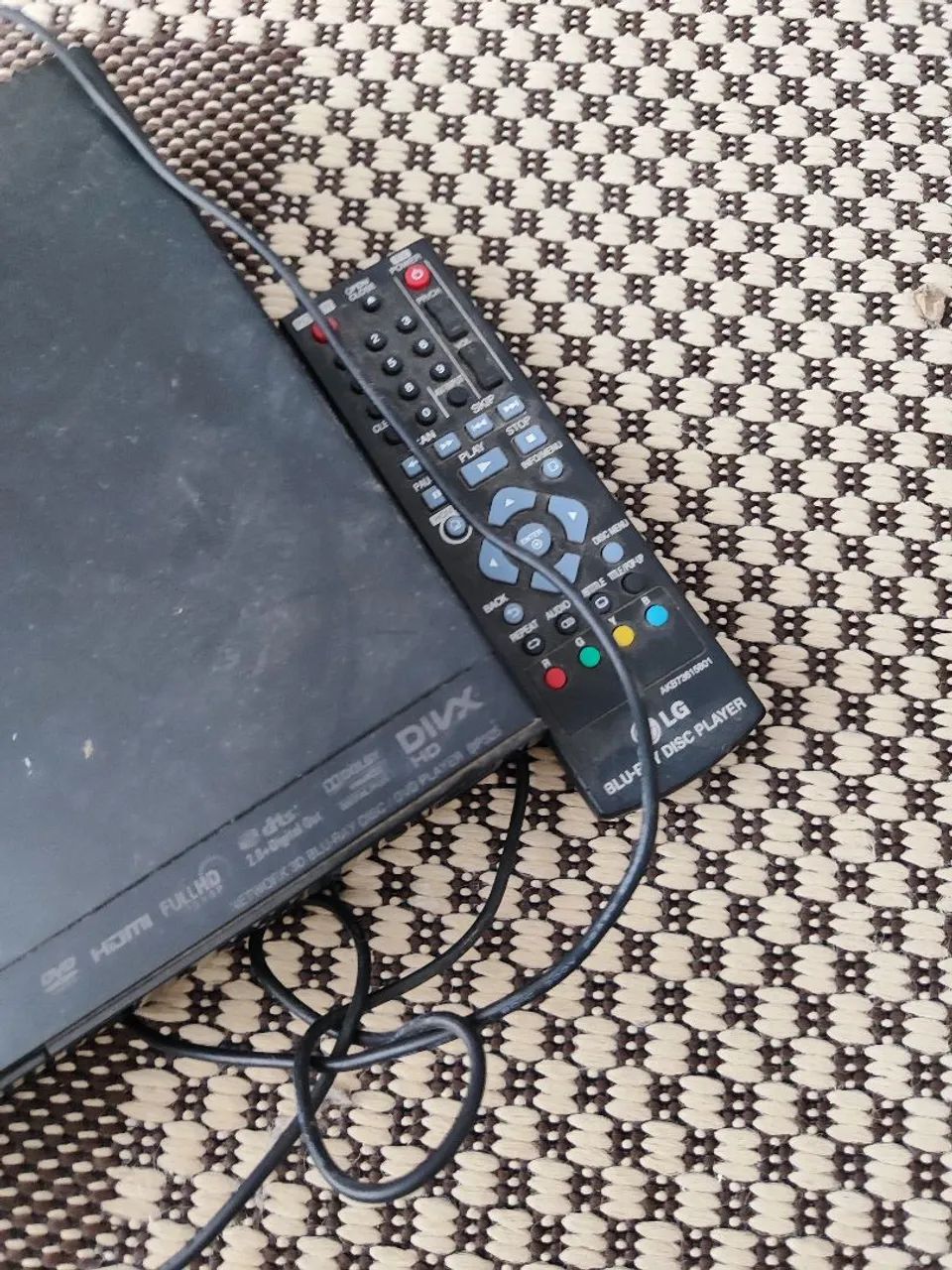 LEITOR DVD BLUE-RAY 3D LG COM CONTROLE  - Foto 3